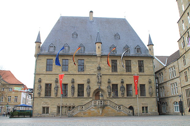 Rathaus einer Stadt