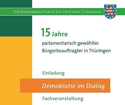 Einladung Demokratie im Dialog